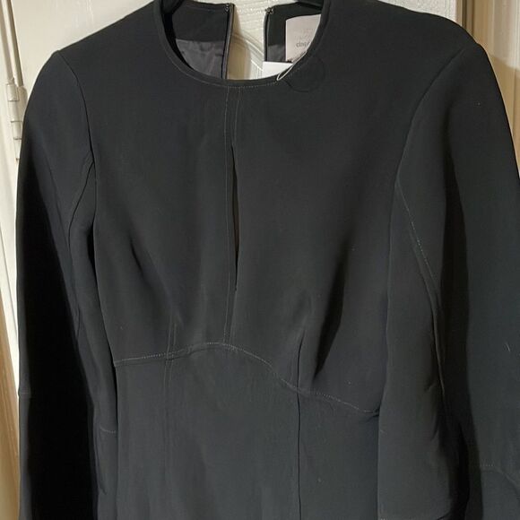 CINQ À Sept cutout scuba mini body con Fitted black dress Brat size 00 NWT - Picture 10 of 14